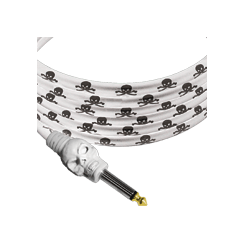 Core One Bullet Cable White Skull 12'